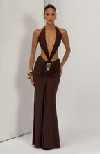 Stella Swimsuit - Plum Brown