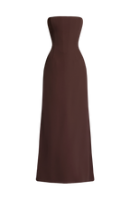Irmina Maxi Dress - Plum Brown