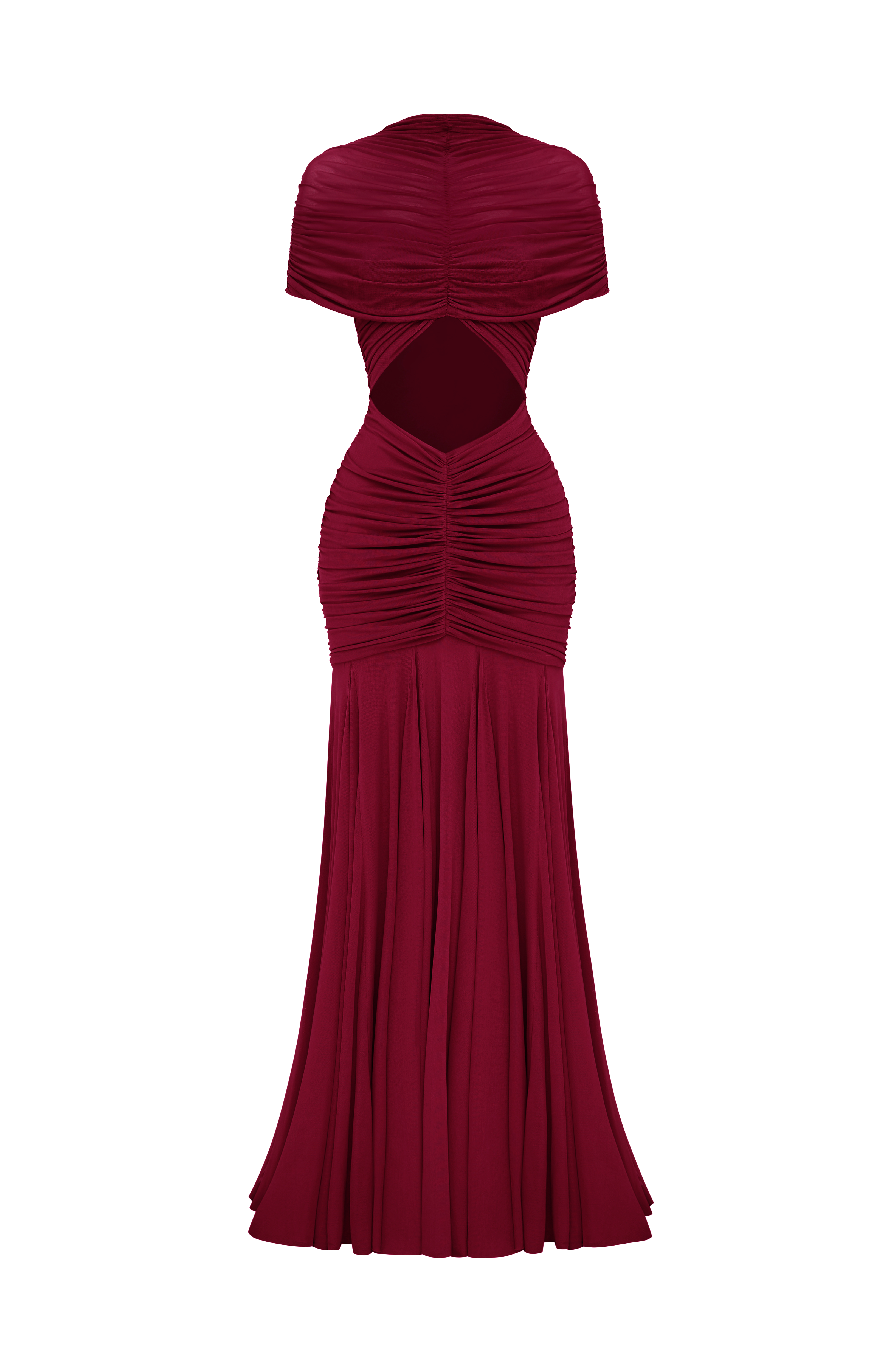 Jaya Maxi Dress - Burgundy
