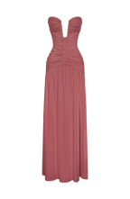 Junia Maxi Dress - Rose Brown