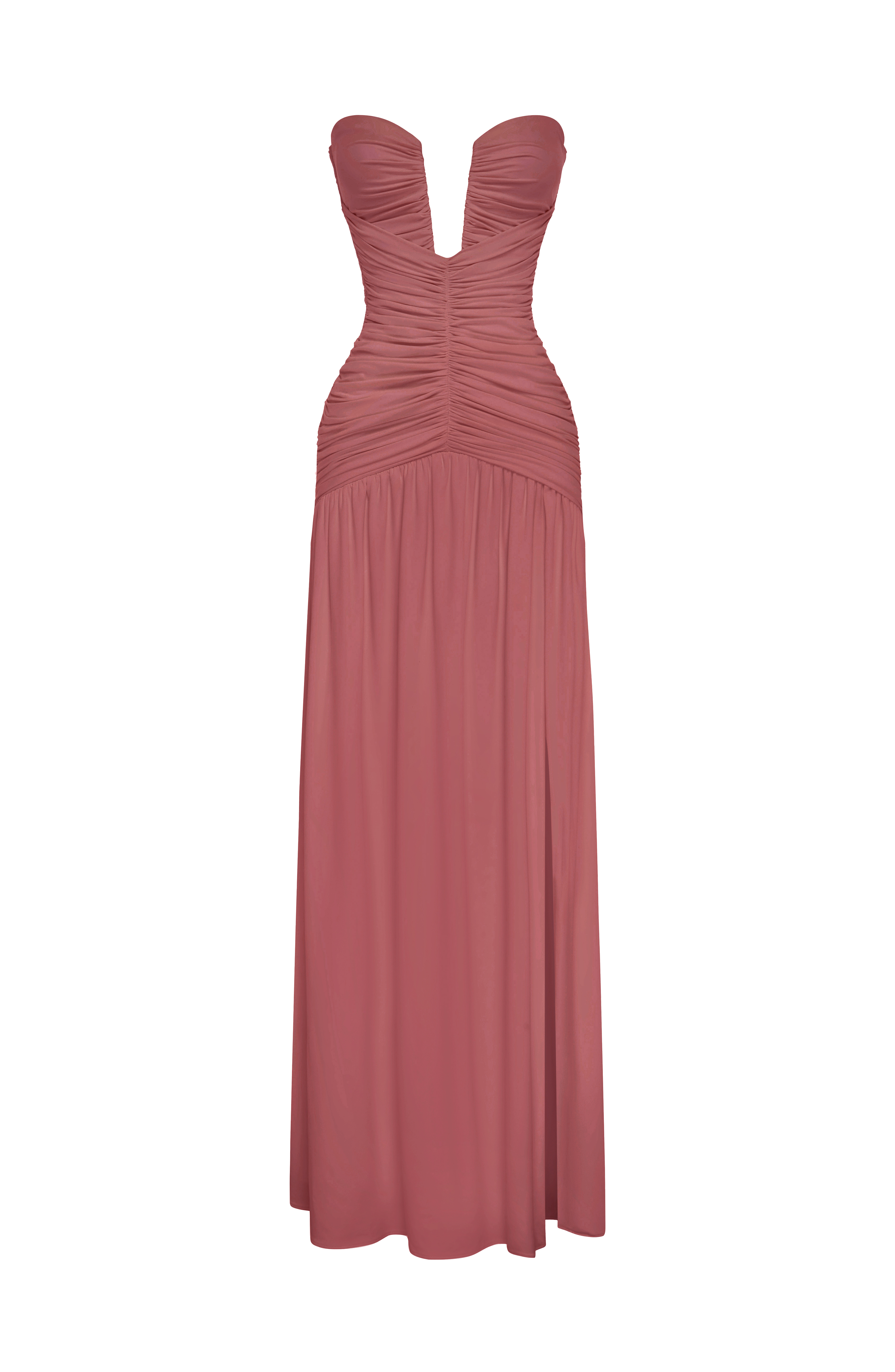 Junia Maxi Dress - Rose Brown