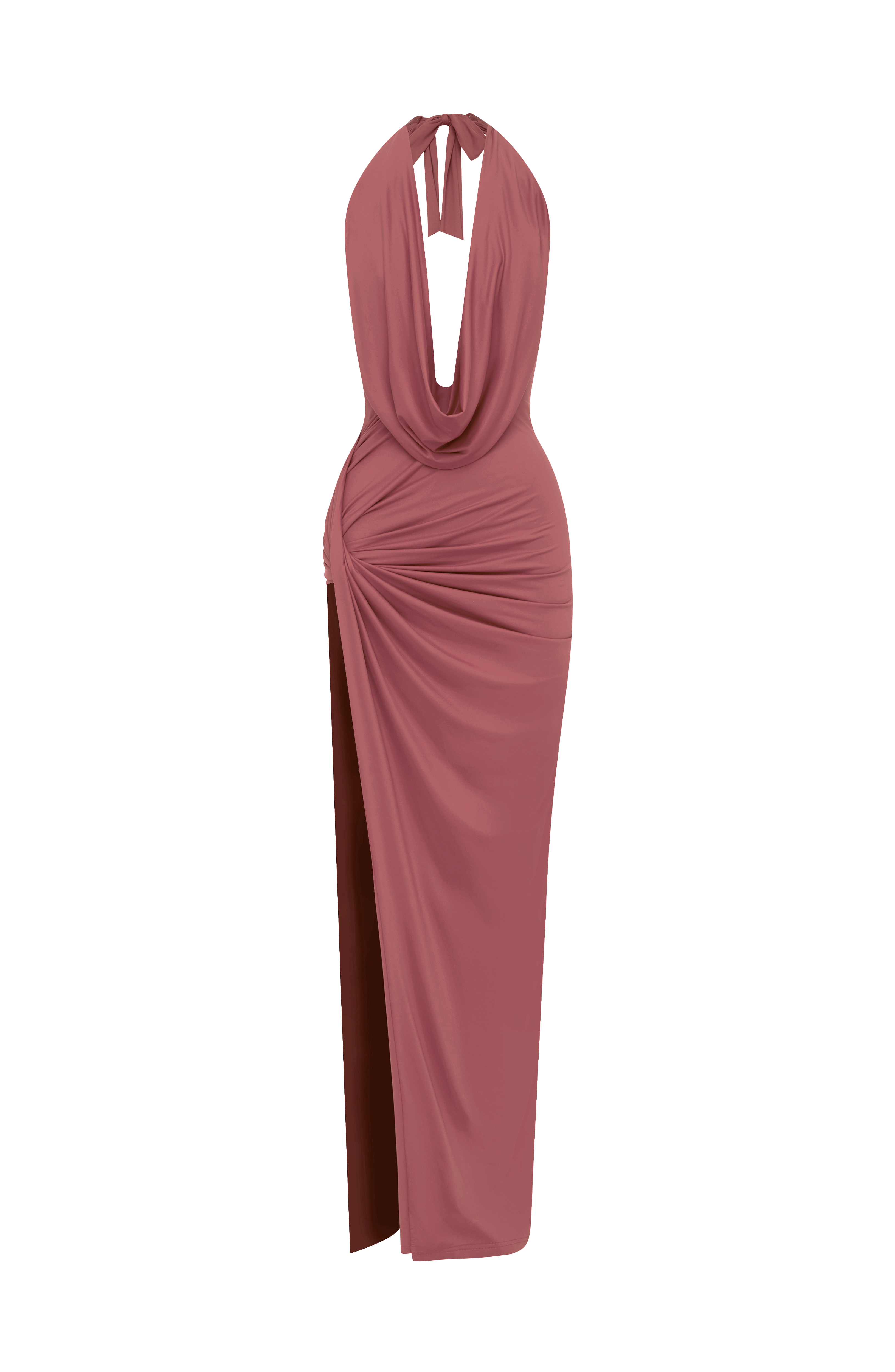 Kingsley Maxi Dress - Rose Brown
