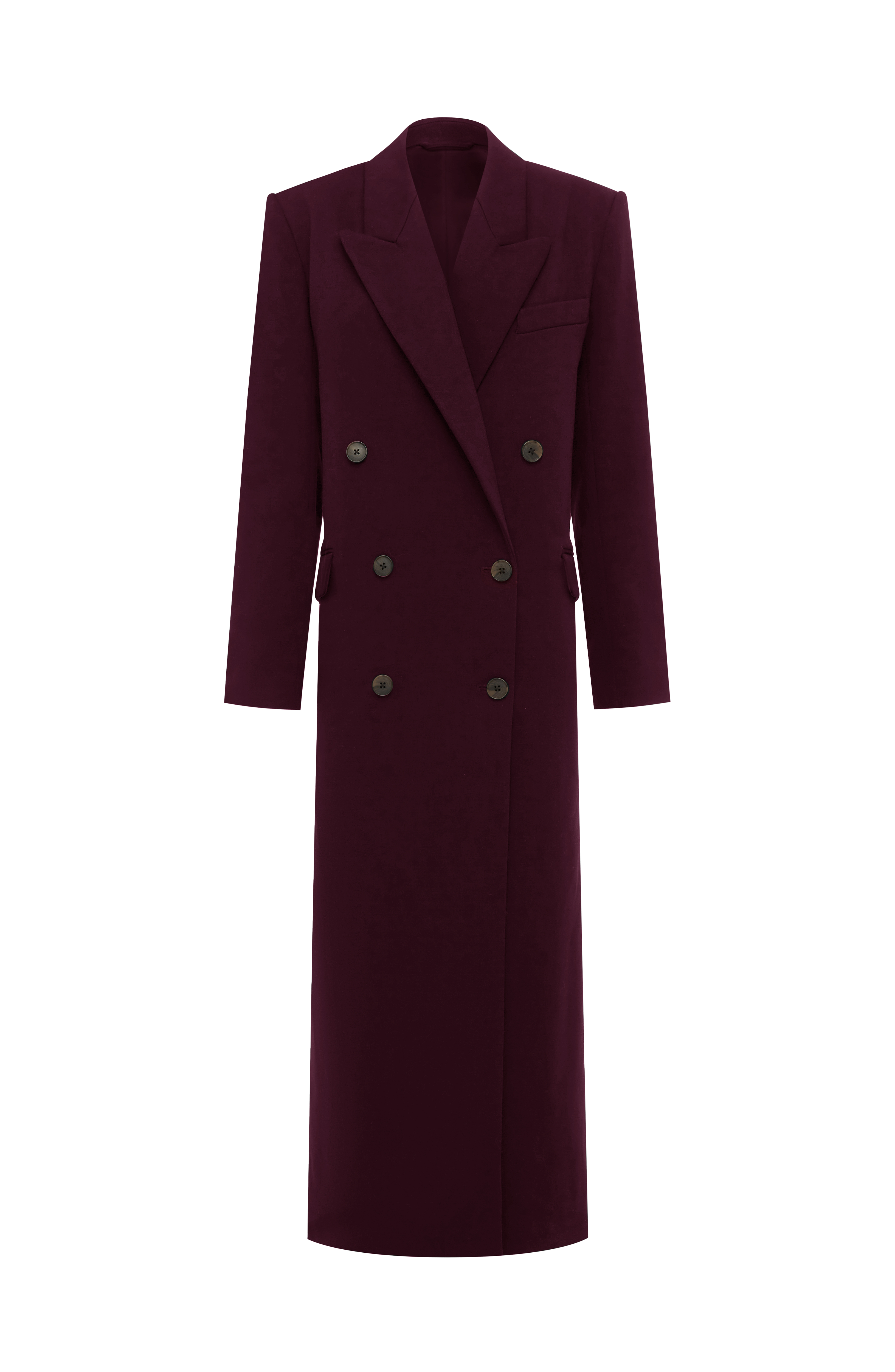 Michelle Coat - Plum