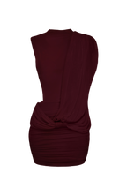 Mireya Mini Dress - Cherry Lacquer