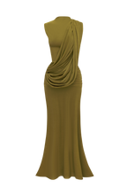 Mireya Maxi Dress - Deep Olive