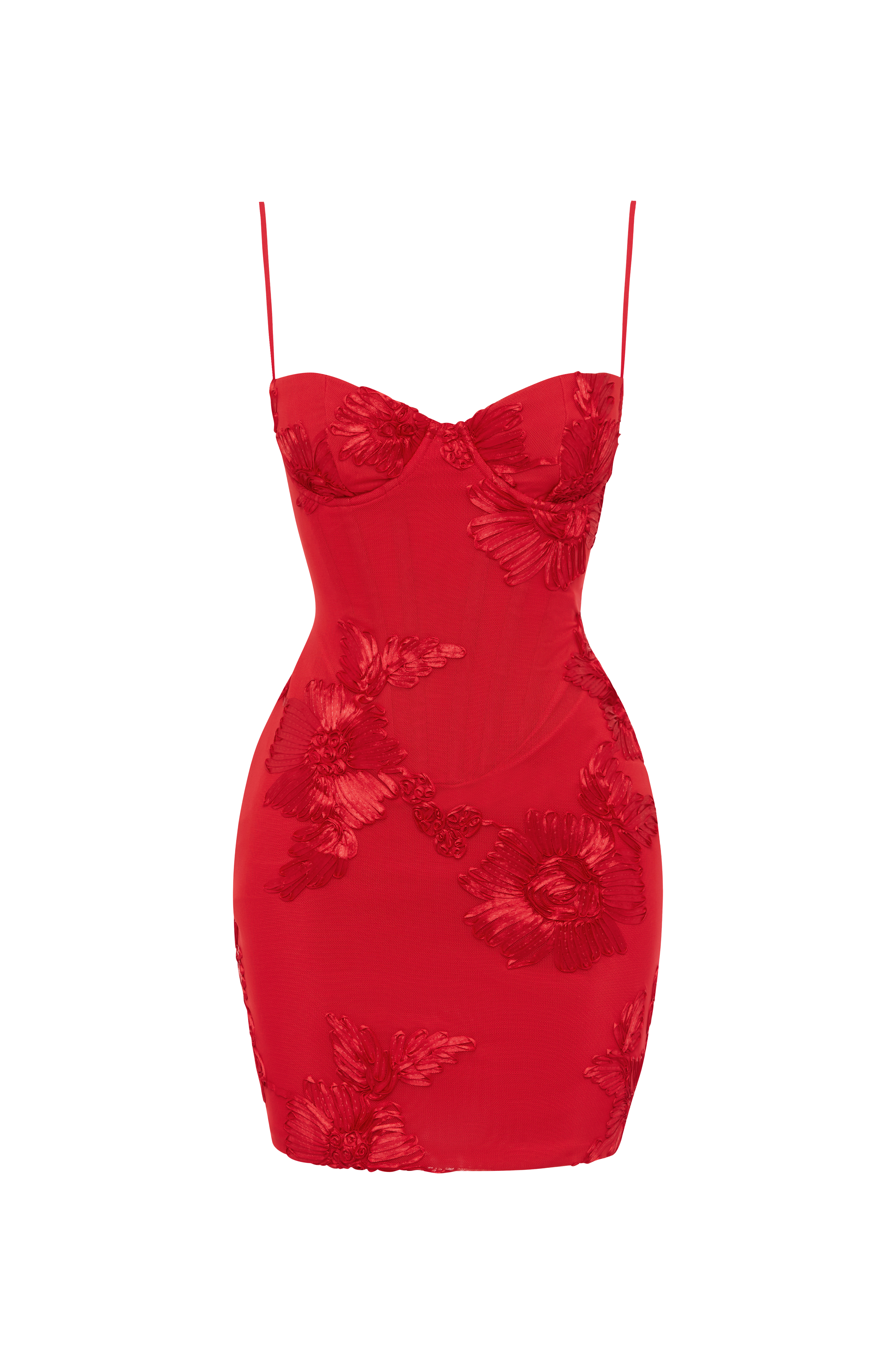 Nefertiti Mini Dress - Red