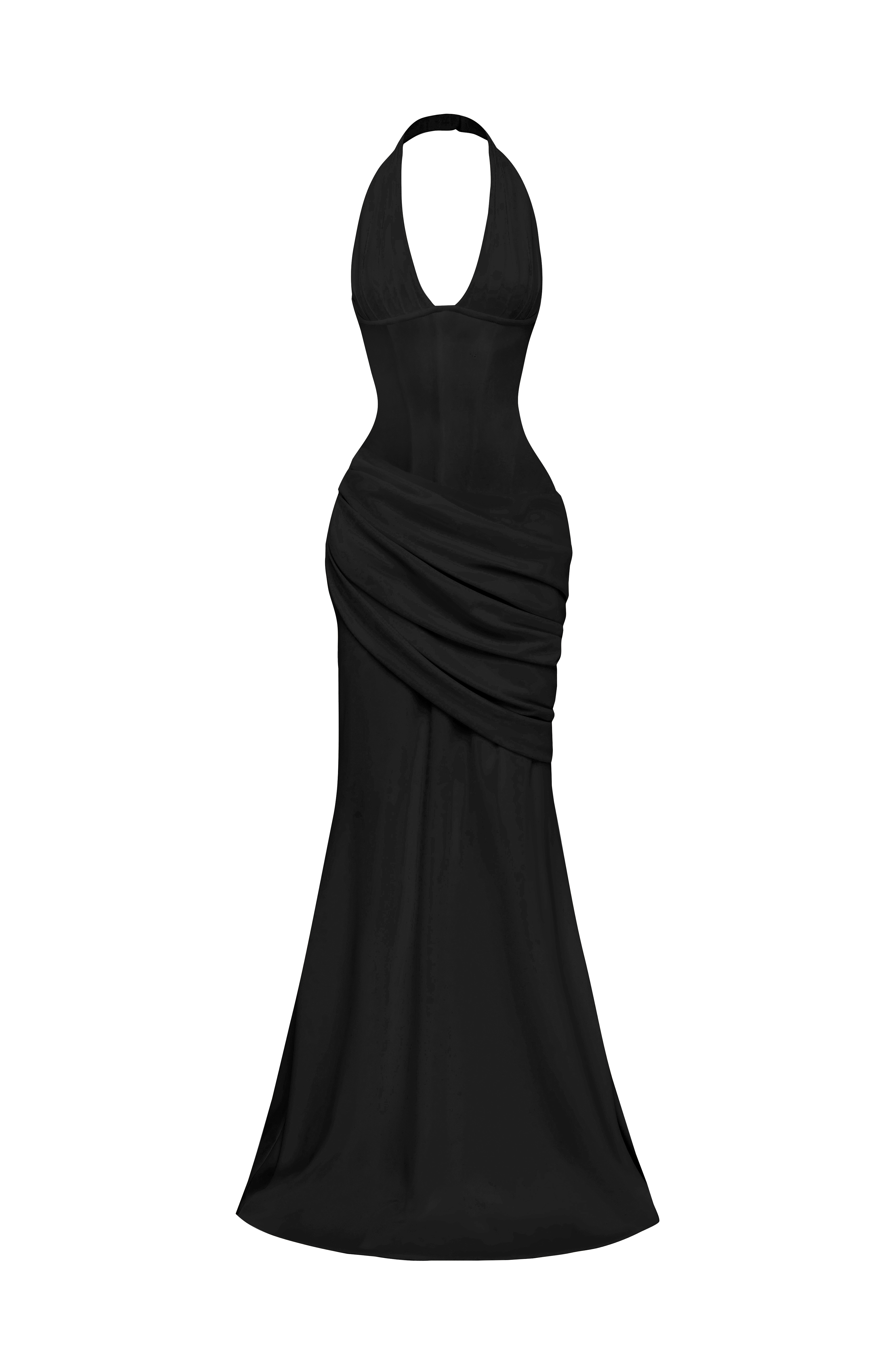Nehemia Gown - Black
