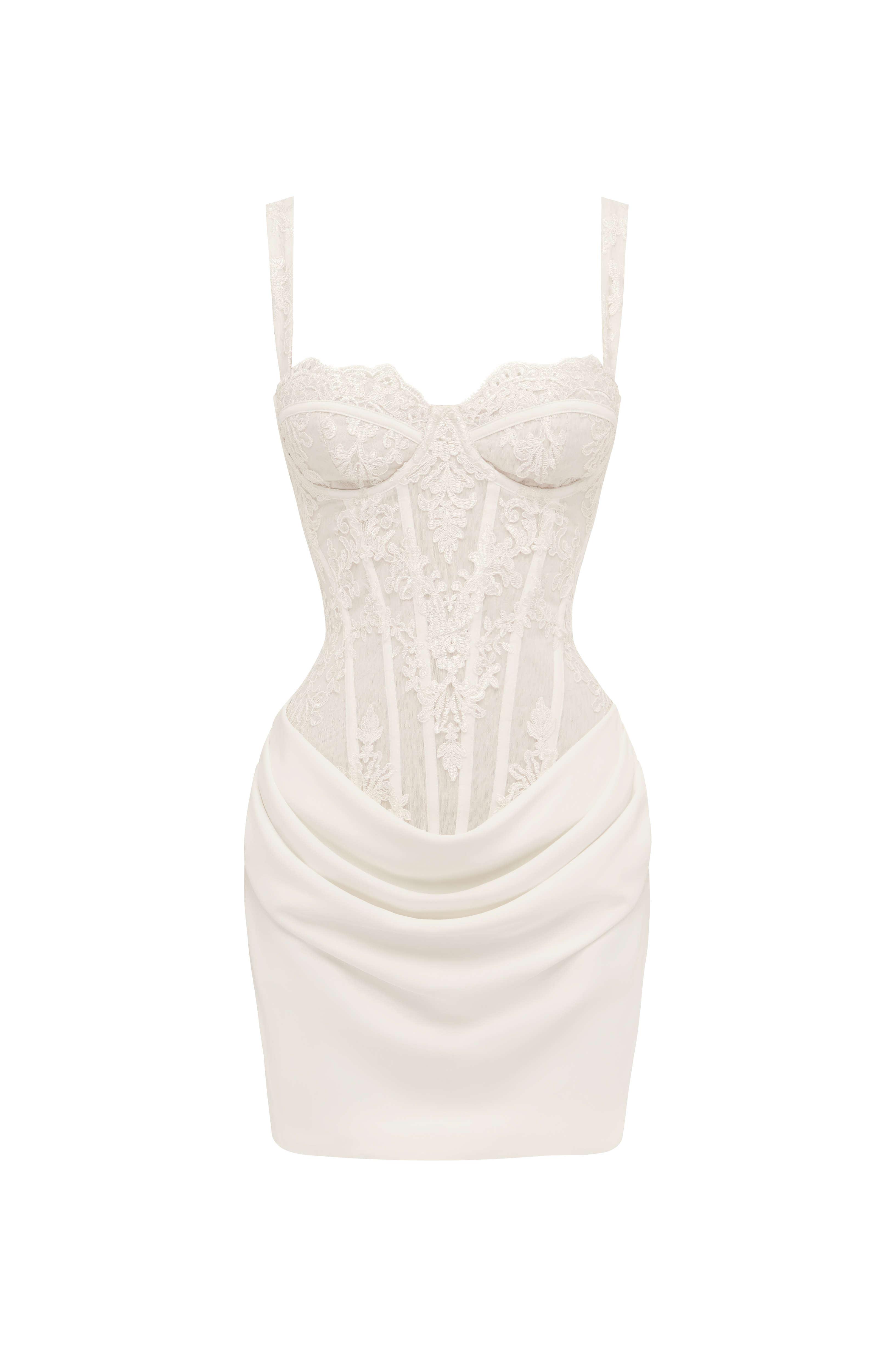 Nerina Mini Dress - Ivory