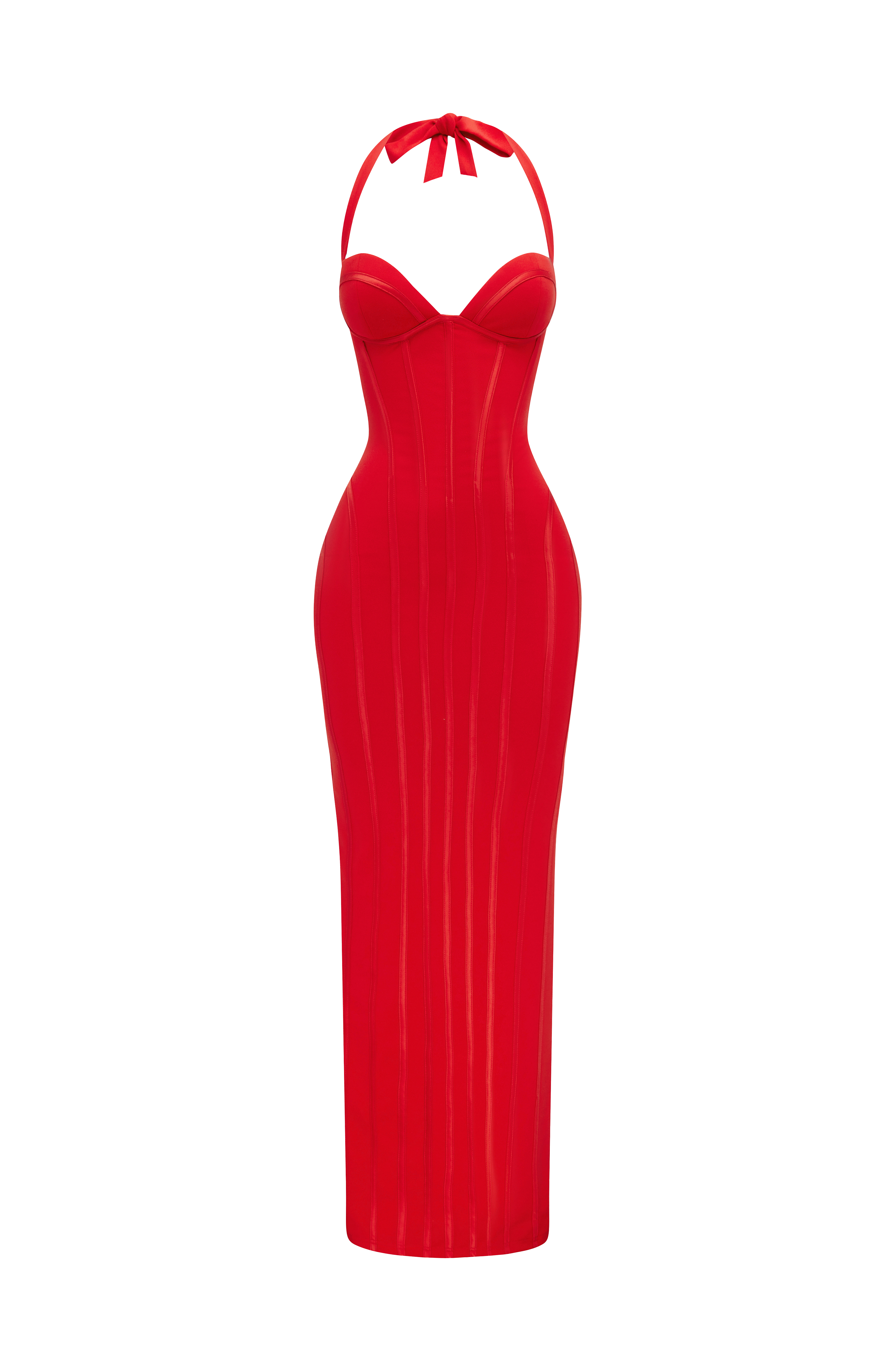 Nigella Maxi Dress - Red