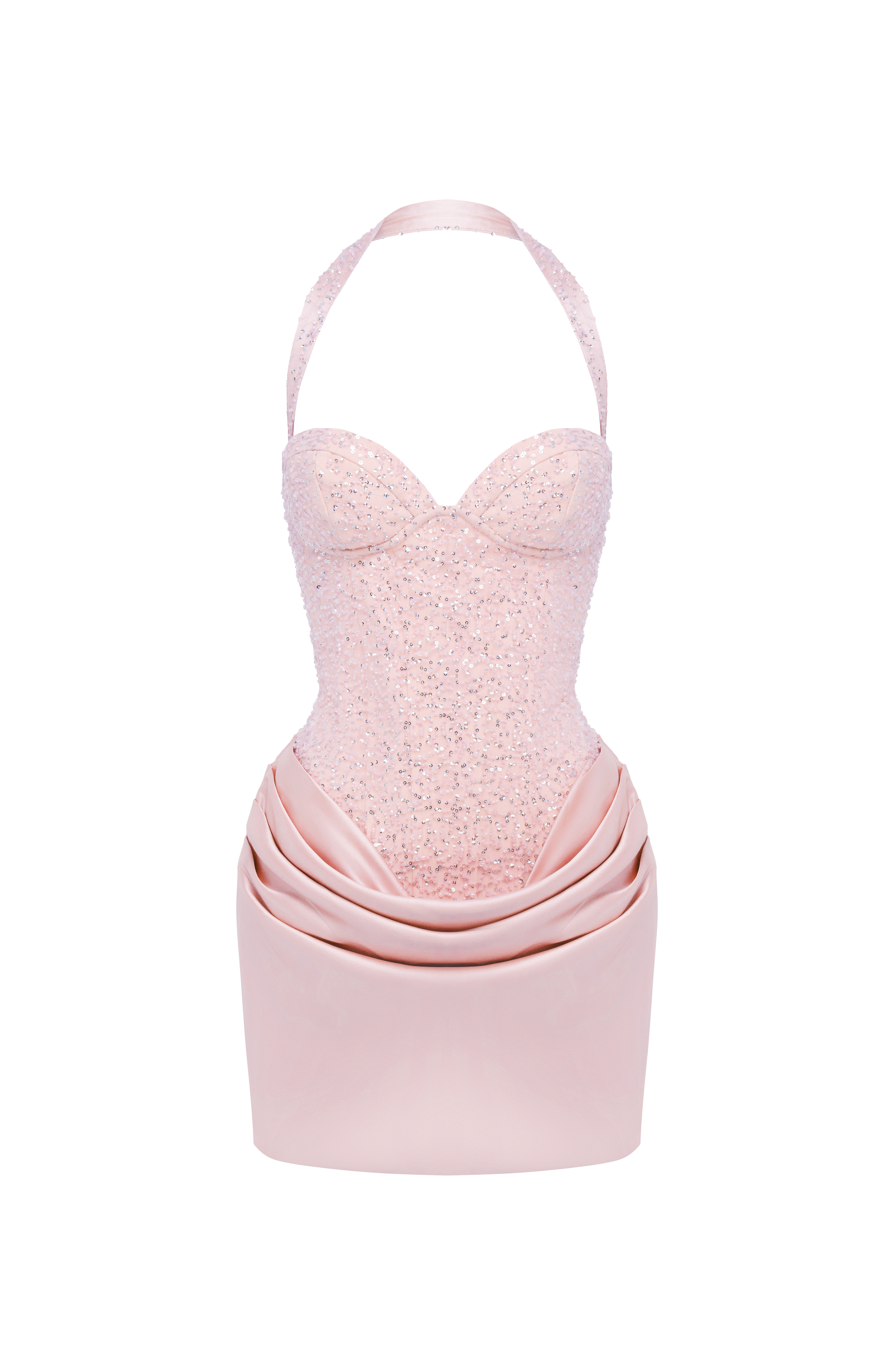 Nour Mini Dress - Blush