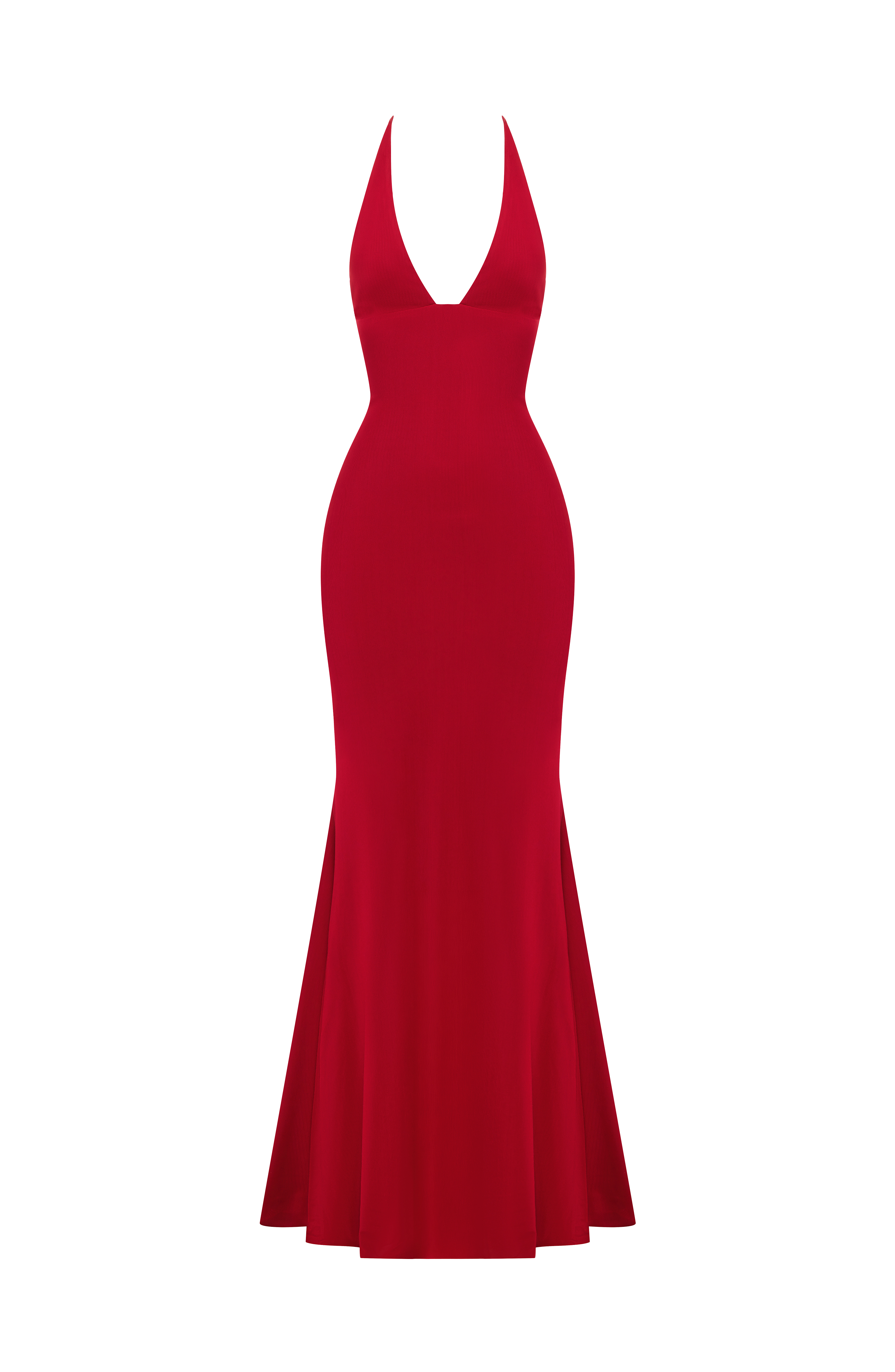 Olenia Gown - Deep Red