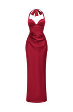 Ophelia Maxi Dress - Deep Red