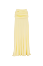 Paige Maxi Skirt - Lemon