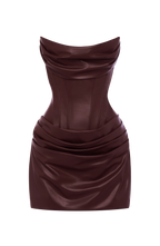 Palmer Mini Dress - Burgundy
