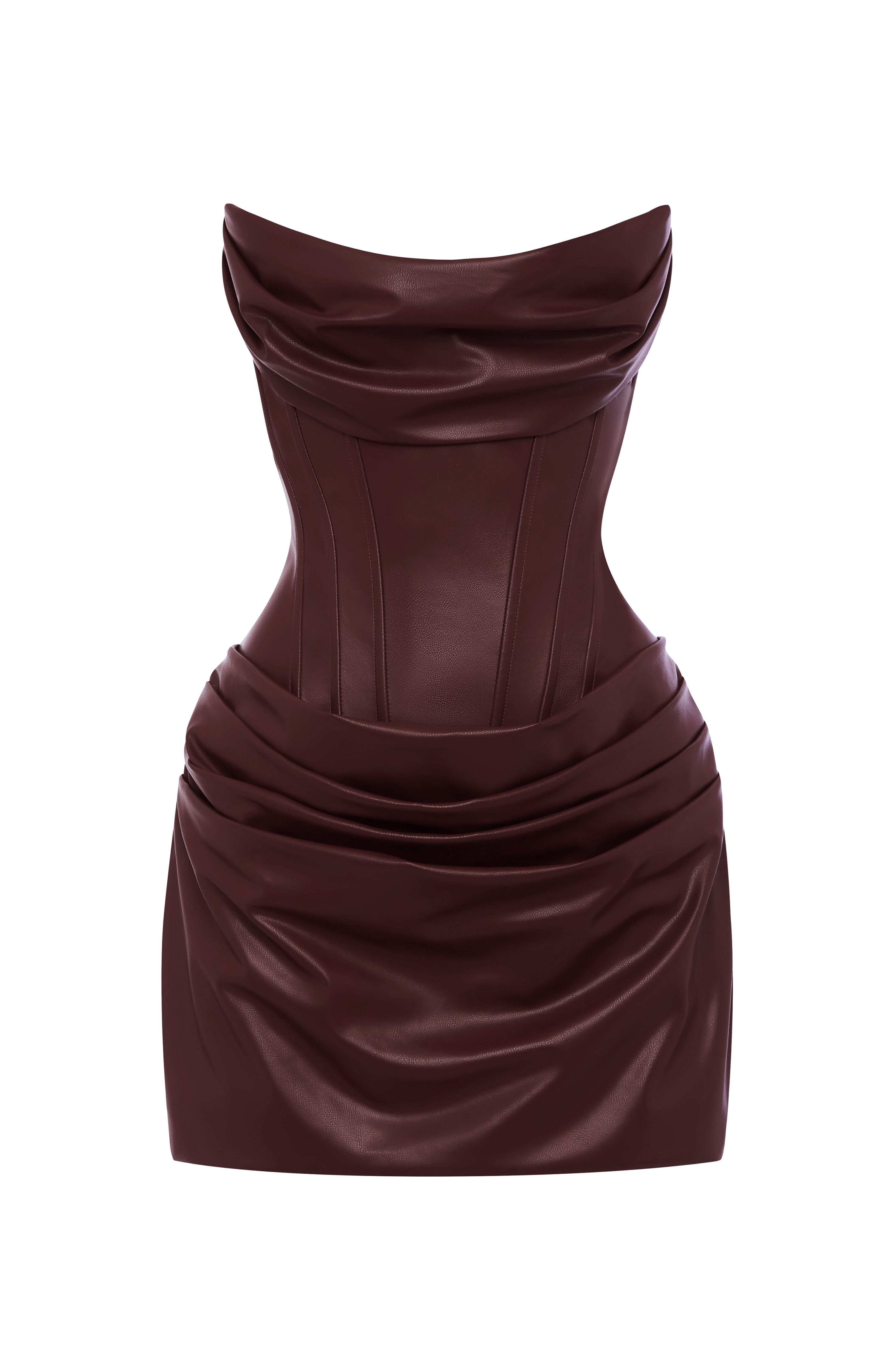 Palmer Mini Dress - Burgundy