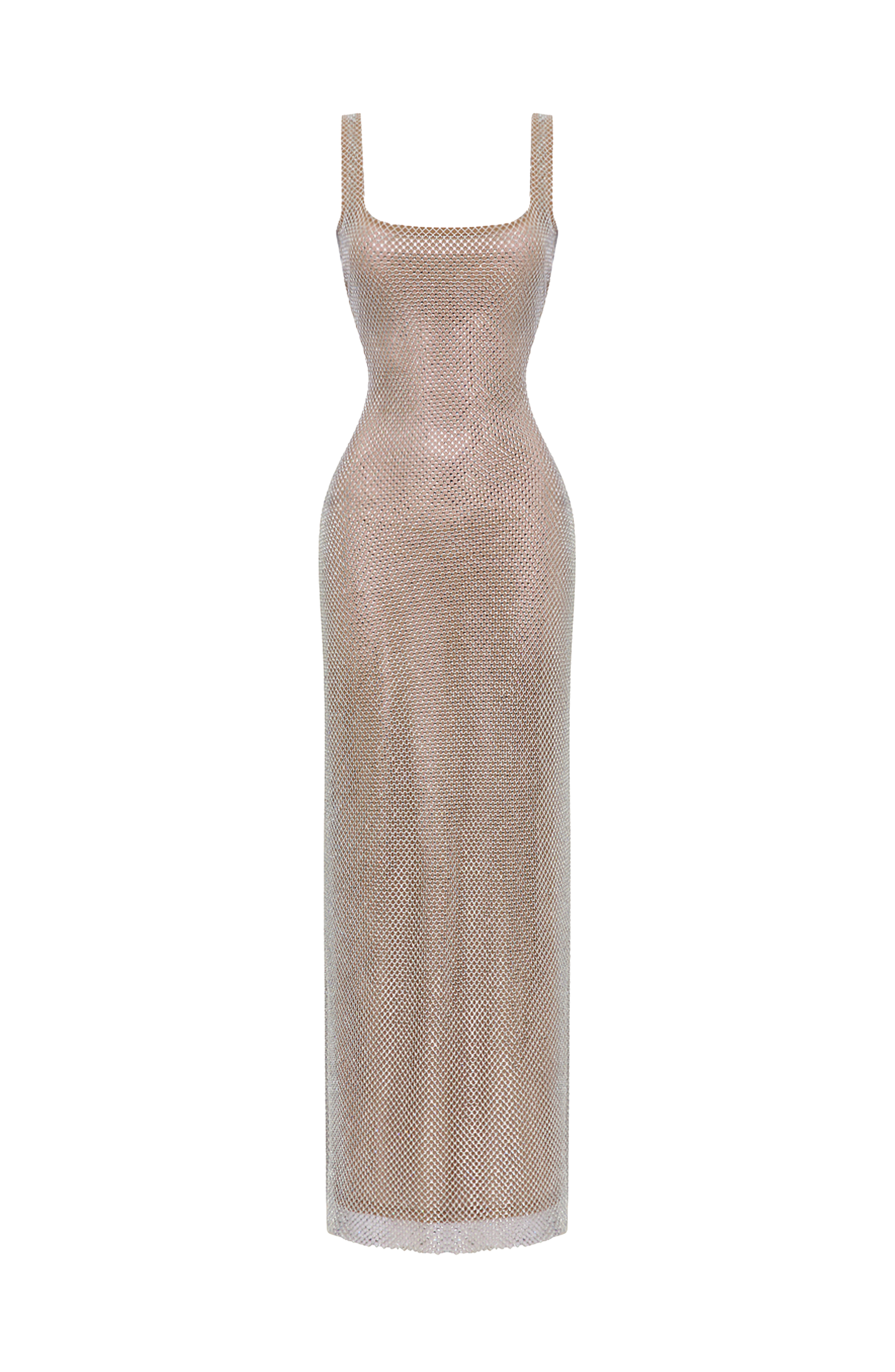 Petra Maxi Dress - Silver