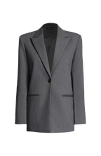 Reece Blazer - Grey Marl