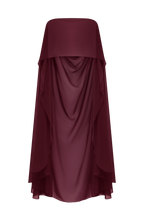 Romy Cape - Cherry Lacquer