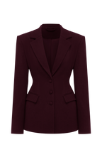 Rowena Blazer - Plum