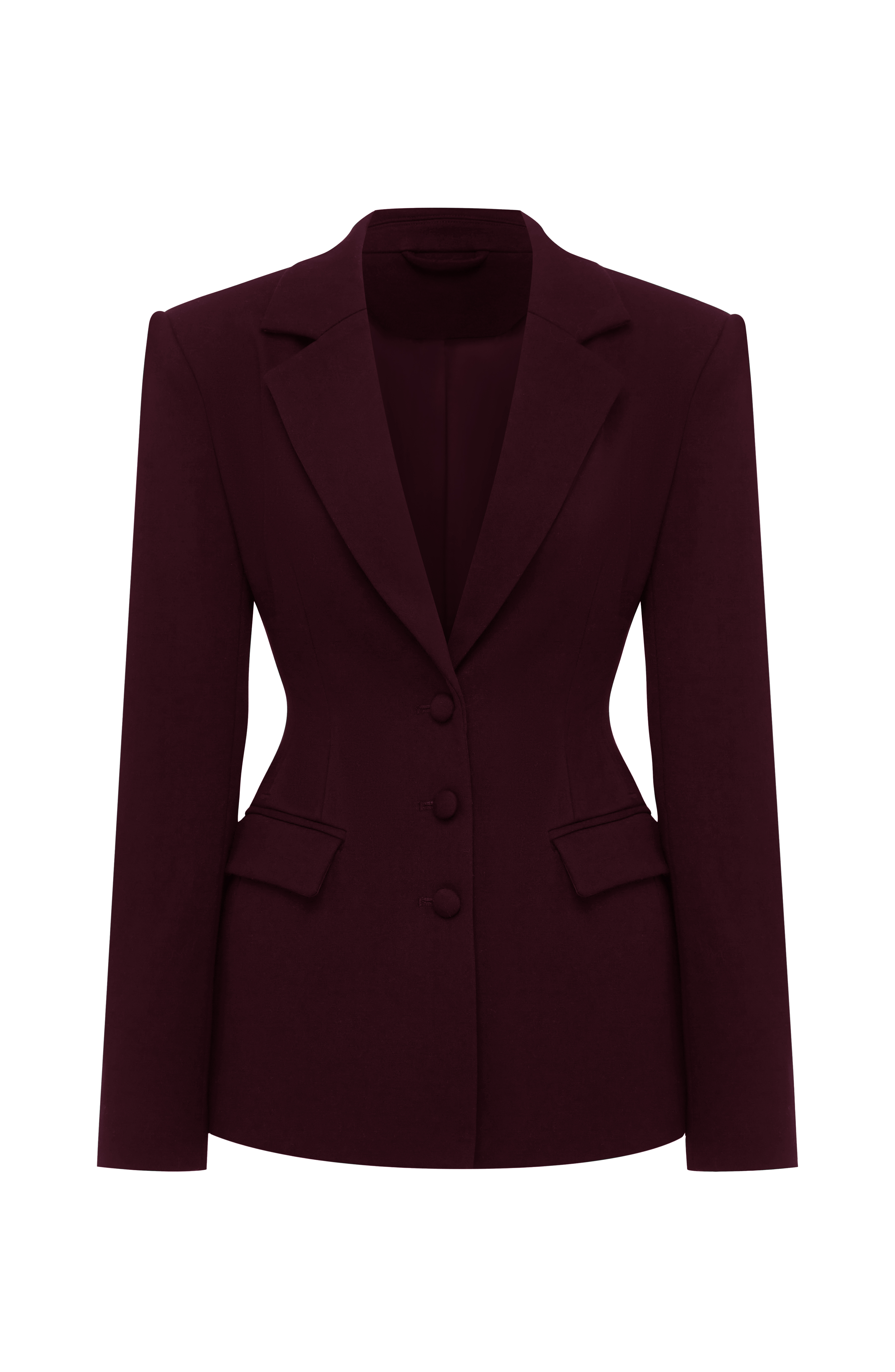 Rowena Blazer - Plum