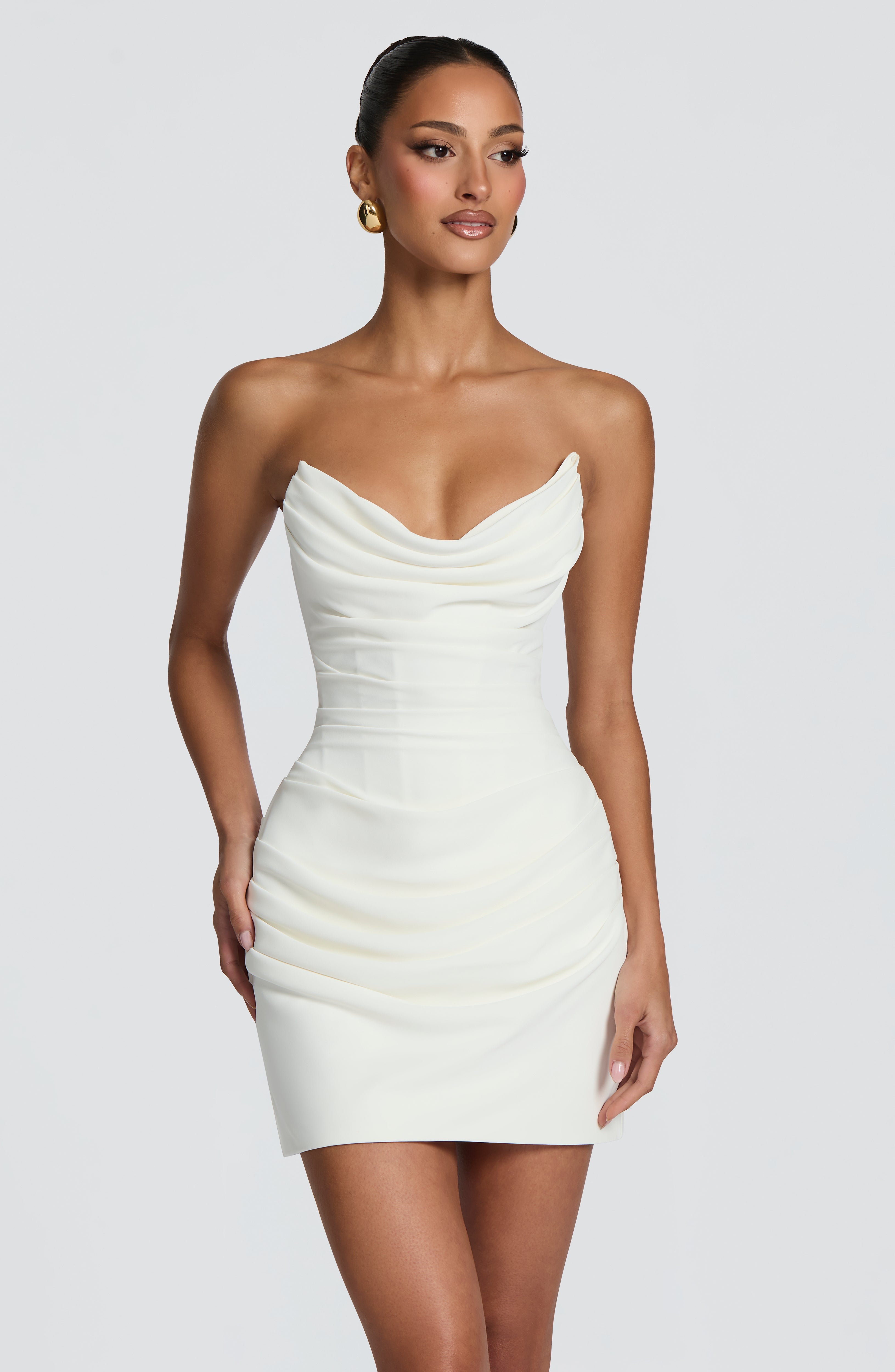 Lauren Mini Dress - Ivory