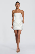 Ella Mini Dress - Ivory