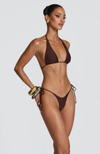 Kiki Bikini Bottom - Plum Brown