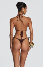 Kiki Bikini Bottom - Plum Brown
