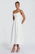 Marlowe Midi Dress - Ivory