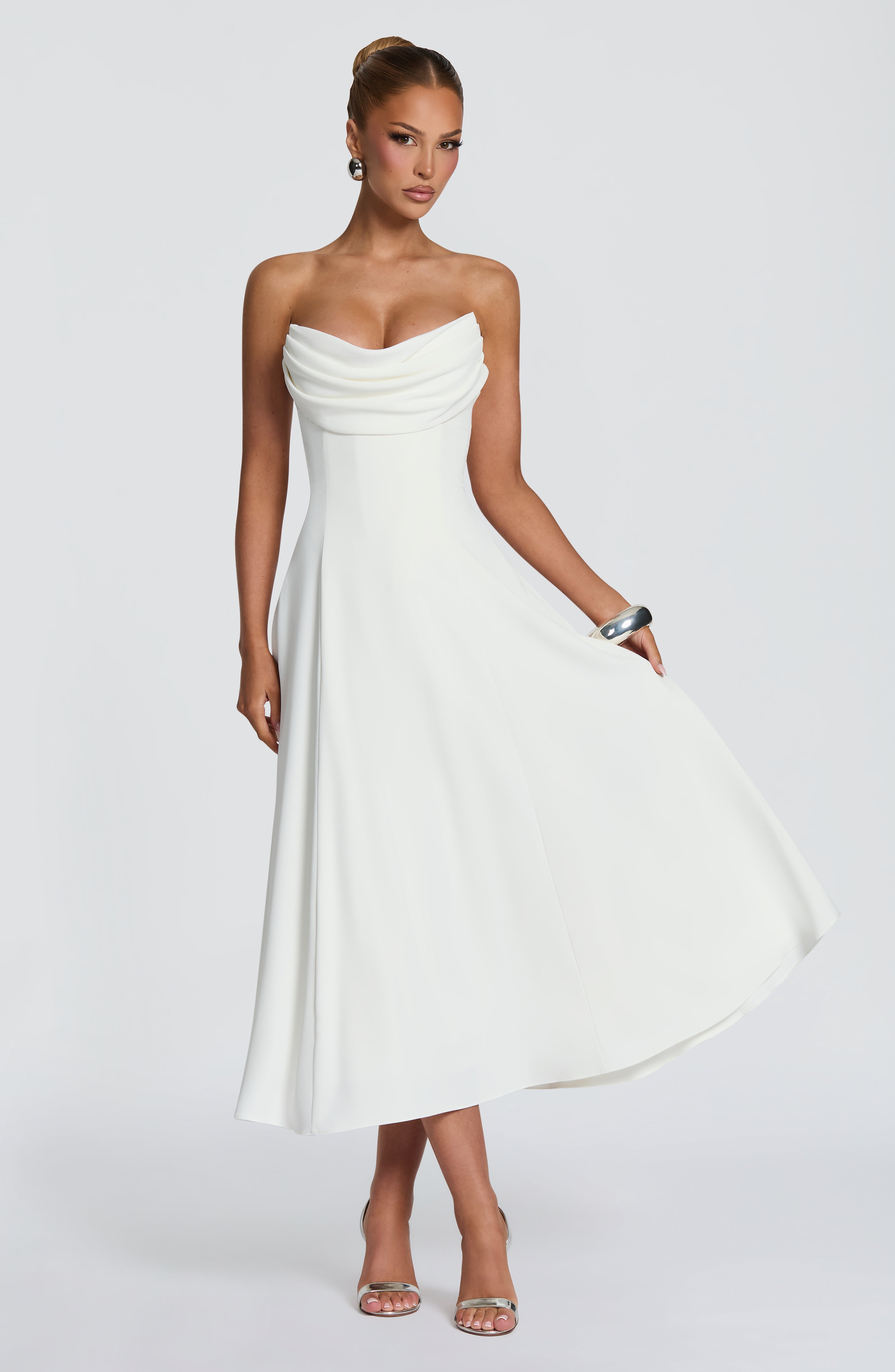 Marlowe Midi Dress - Ivory
