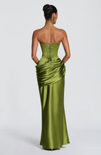 Ella Maxi Dress - Olive