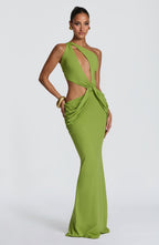 Onyx Maxi Dress - Olive