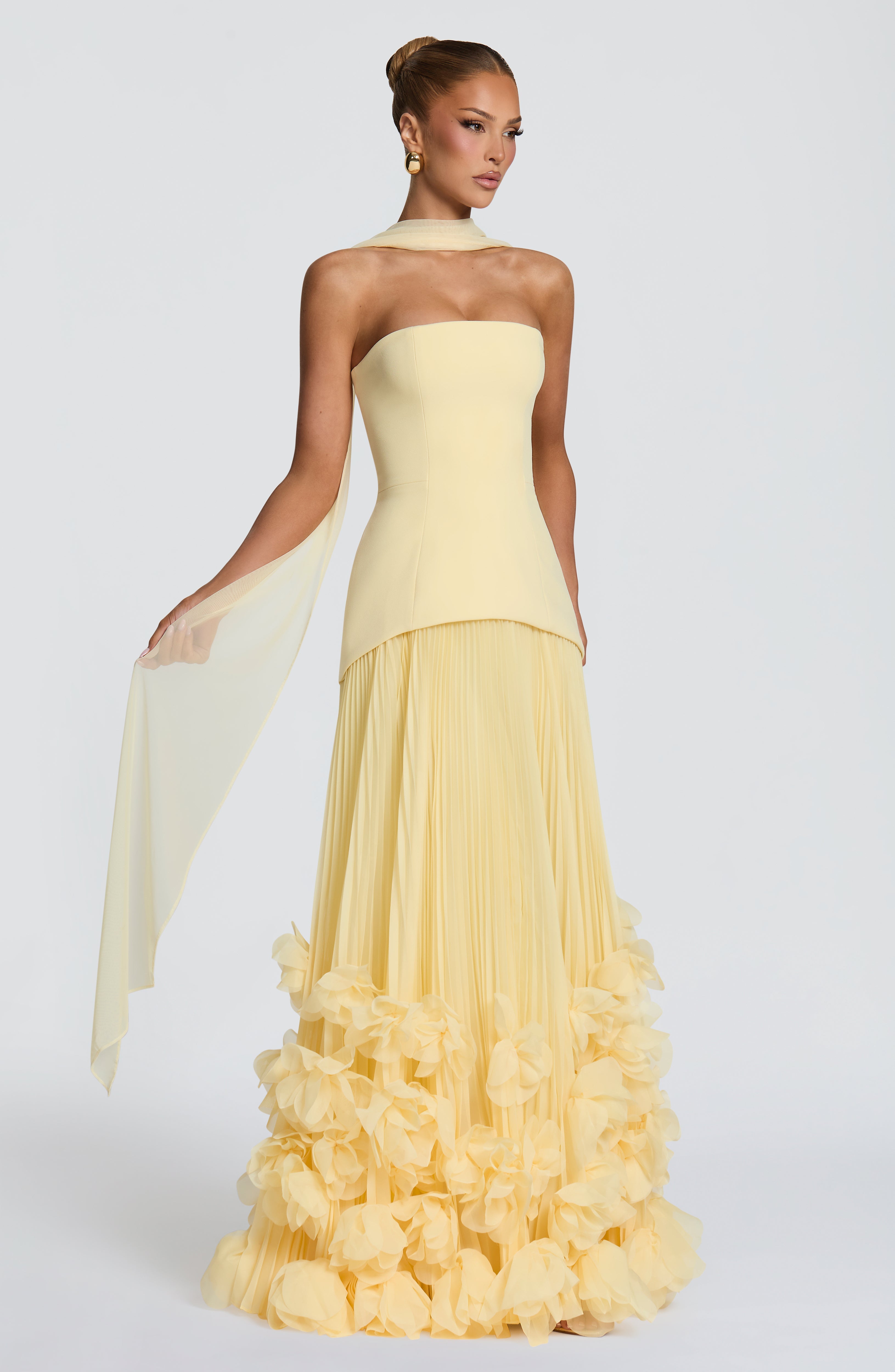 Seraphina Gown - Lemon