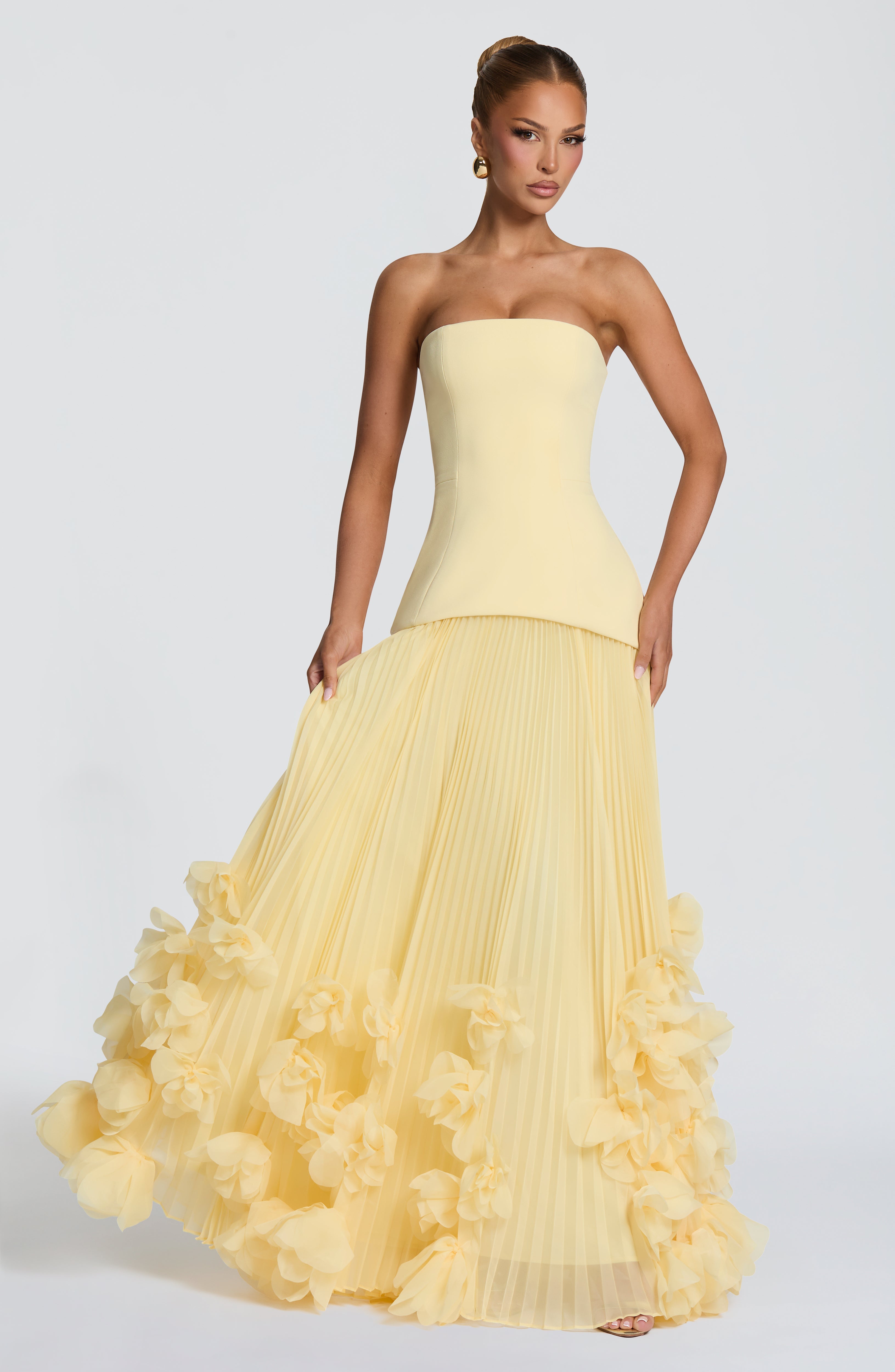 Seraphina Gown - Lemon