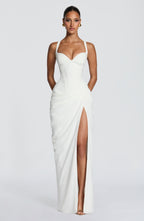 Elara Maxi Dress - Ivory