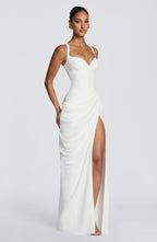 Elara Maxi Dress - Ivory