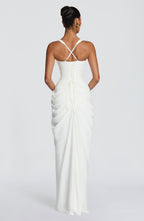 Elara Maxi Dress - Ivory