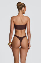 Nuala Bandeau - Plum Brown