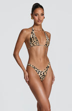 Brianna Bikini Bottom - Leopard Print