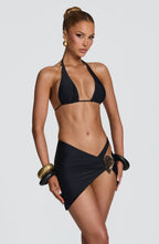Edie Mini Sarong - Black