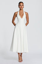 Hayden Midi Dress - Ivory