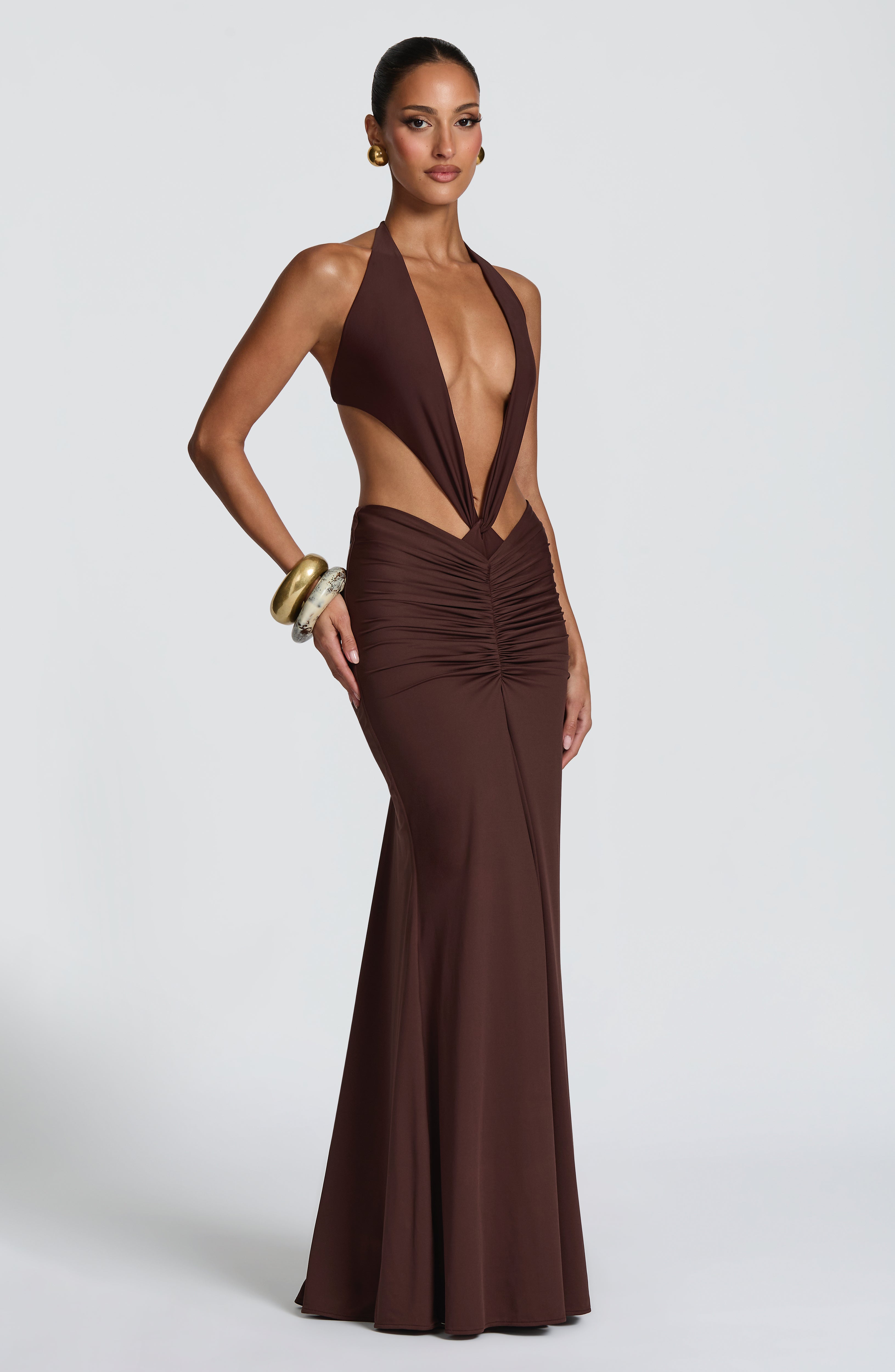 Stella Swimsuit - Plum Brown