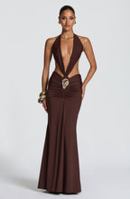 Stella Swimsuit - Plum Brown