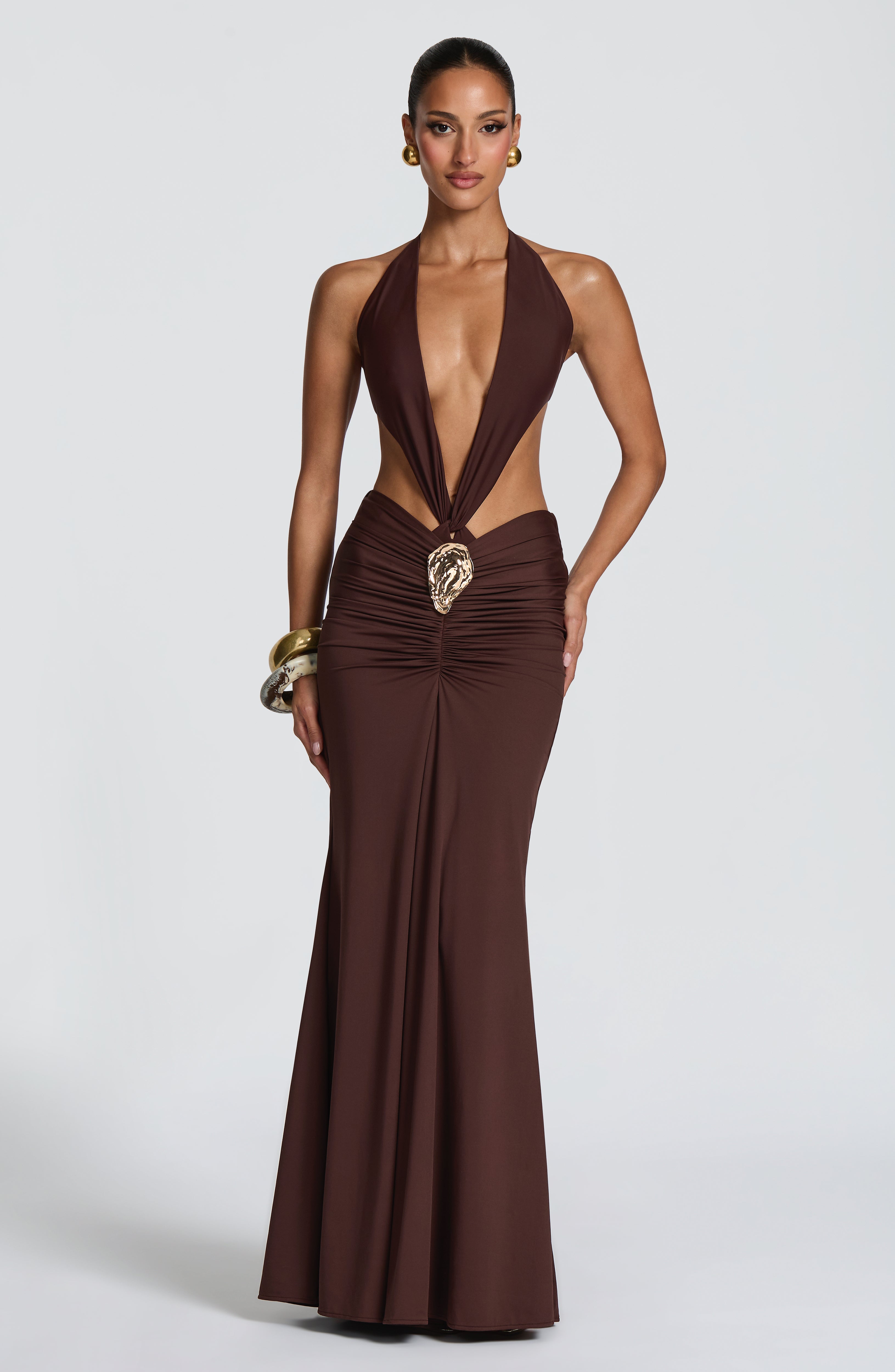 Stella Swimsuit - Plum Brown