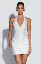 Adessa Mini Dress - Ivory