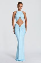 Aesha Maxi Dress - Sky Blue