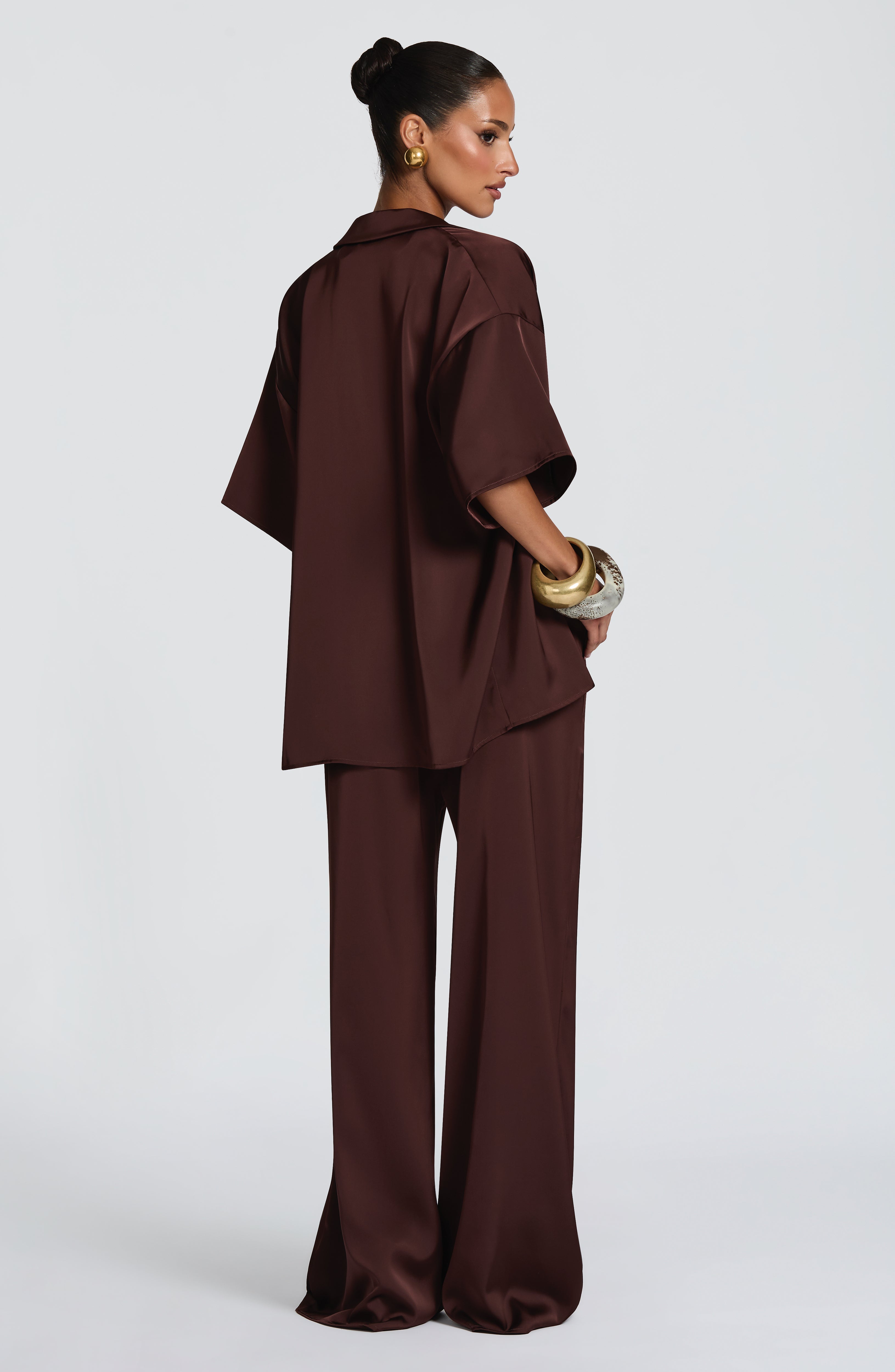 Soleil Pants - Plum Brown