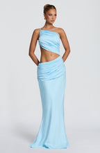 Meadow Maxi Dress - Sky Blue