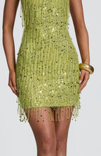 Blaise Mini Dress - Olive