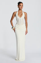 Neeka Maxi Dress - Ivory